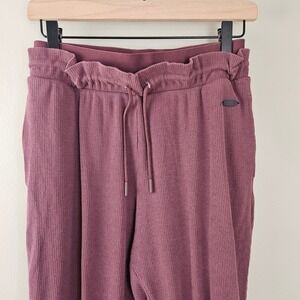 Gymshark‎ Ribbed Studio Joggers Sz S Plum Maroon Pants
